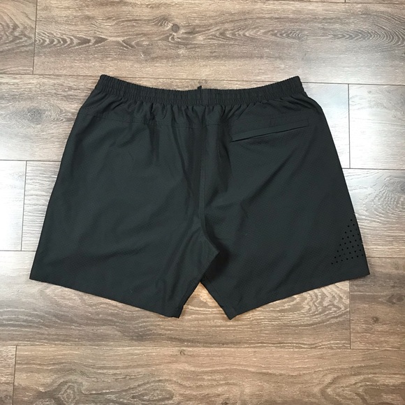 Eastbay Men’s Activewear 2n1 Black Training Performance Running Shorts - Picture 5 of 8